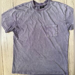 Men's Cotton On Washed Purple Tee
